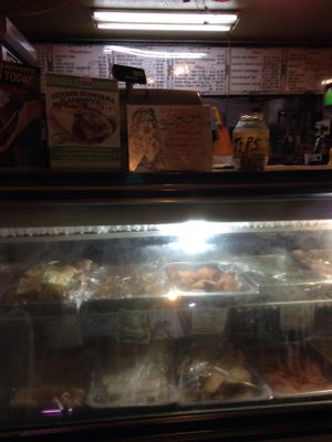 The case at the register at D C Cafe in Washington