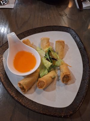 Spring rolls at Hey Thai  in New York City