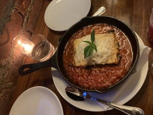 Mushroom Lasagna  at Sesamo in New York City