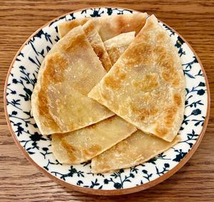 Paratha  at Aqua Restaurant & Bar in Dubai