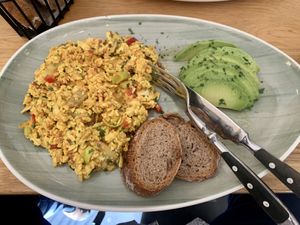 Tofu scramble   at Cafe Josefina in Munich