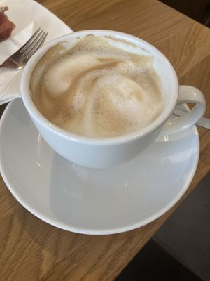 Cappuccino mit Hafermilch   at Cafe Josefina in Munich