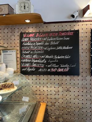 Vegan and gluten free breakfast  at Cafe Josefina in Munich