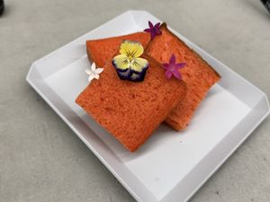Carrot bread  at OTM Restaurant ＆ Bar in Kanazawa