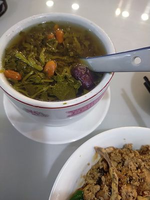 Watercress soup 👍🏻 at Peace Vegetarian - Tai Seng in Central Singapore