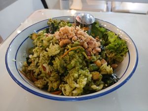 Leicha fried rice at Peace Vegetarian - Tai Seng in Central Singapore