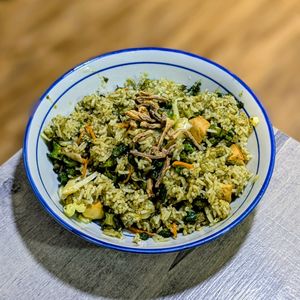 Vegan Toon Fried Rice at Peace Vegetarian - Tai Seng in Central Singapore