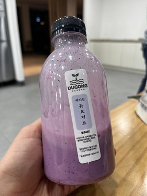 Bluberry Soyghurt  at Dugong Ehwa  in Seoul