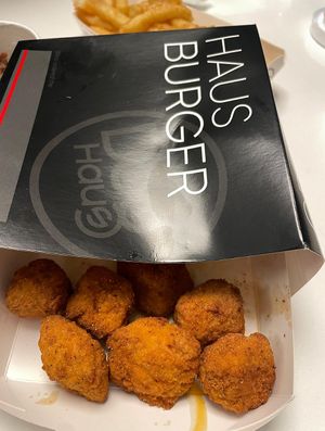 faux vegan nuggets at The Impossible Shop - Dog Haus Dupont in Washington