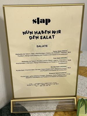 Salat   at Slap Pizza in Frankfurt