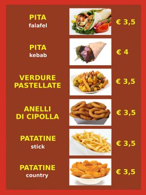 Papphouse menù at Papphouse in Cagliari