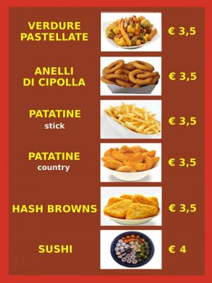 Papphouse Menù 03 at Papphouse in Cagliari