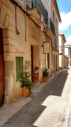 Exterior at Ca'n Llimona in Mallorca