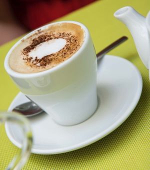 Cappuchino at Ca'n Llimona in Mallorca