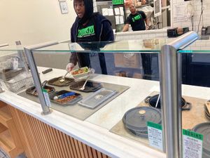 Counter at Dùndú in New York City