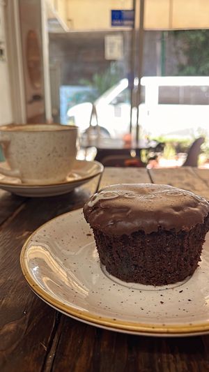 Pingüino veganoo  at Alijuan Café in Mexico City