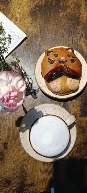 Taro y rosca. at Alijuan Café in Mexico City