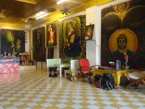 Indoors at Baan Boon - Manee in Chiang Mai