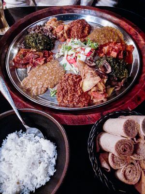 Vegan Plate at Toukoul in Brussels