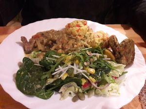 daily dish at Vege Club Amar in Szczecin