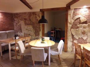 Vege Club Amar interior, including kids corner at Vege Club Amar in Szczecin