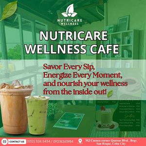  at Nutricare Wellness Cafe in Cebu
