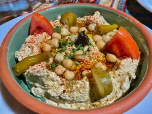 Hummus   at Mozaik Bahce in Fethiye