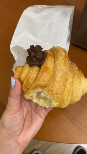 Croissant cioccolato   at Siènda in Cagliari