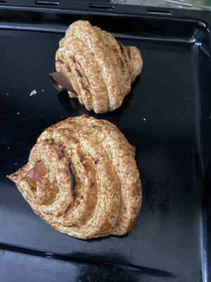 Croissant salati  at Siènda in Cagliari