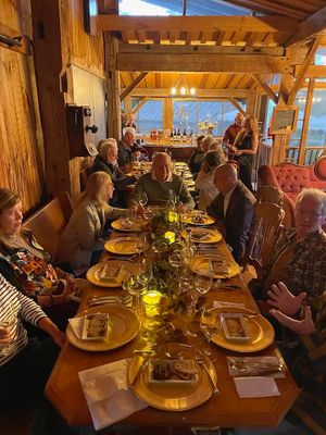Beautiful plating.  at Chef Bailey Kennedy  in Colborne