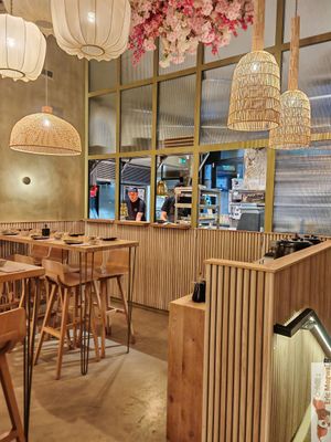 Kitchen at Bloom Sushi in Lyon