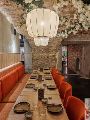 Cellar at Bloom Sushi in Lyon
