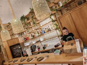 Bar at Bloom Sushi in Lyon