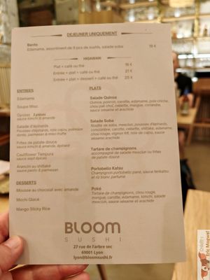  at Bloom Sushi in Lyon