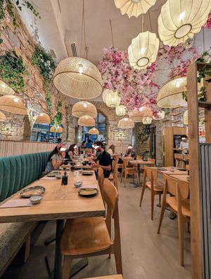 Inside at Bloom Sushi in Lyon