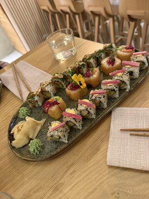 rolls  at Bloom Sushi in Lyon