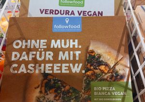 pizza at Veggihaus in Bochum