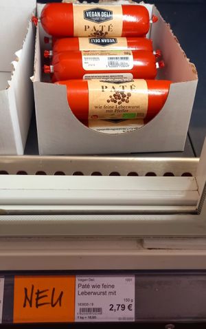 leberwurst in vegan at Veggihaus in Bochum