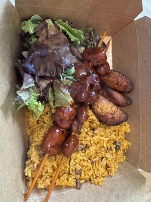 Sampler plate  at Casa Borinqueña in Philadelphia