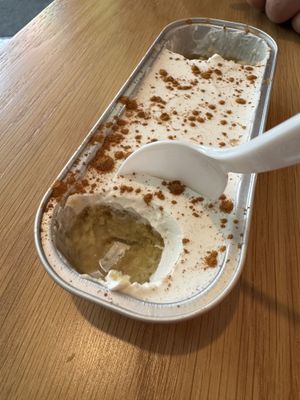 Coquito cake  at Casa Borinqueña in Philadelphia