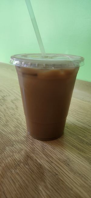 Iced Coquito coffee at Casa Borinqueña in Philadelphia
