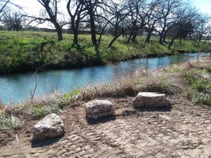 another creekside campout at Seed of Life - Texas in Johnson City