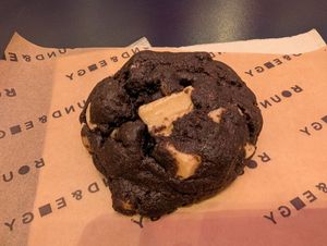 Double chocolate cookie (not the actual name) at Round & Edgy - KERB in Berlin