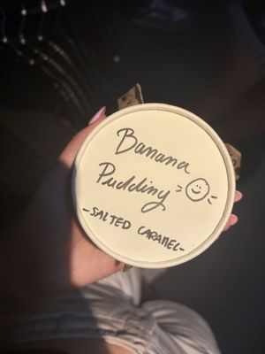 banana puddingg  at Round & Edgy - KERB in Berlin