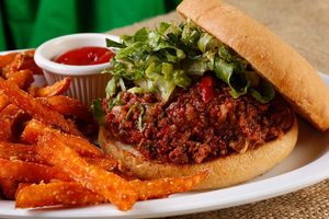 Sloppy Joe at Avocado Vegan Cafe in Alpharetta