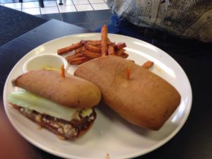 Sandwich at Avocado Vegan Cafe in Alpharetta