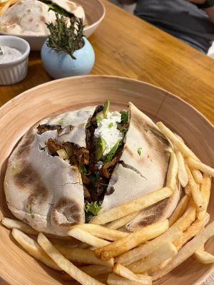 Torta Campechana  at Karuna Vegano in Tampico