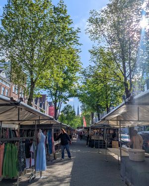 Lindengracht market is at the heart of the Jordaan at Mozi Bakes - Pop Up in Amsterdam