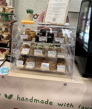 Only a third of the products available😄 at Mozi Bakes - Pop Up in Amsterdam