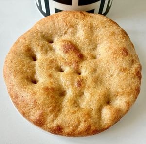 Pizza bianca  at Birch Bakery in Dubai